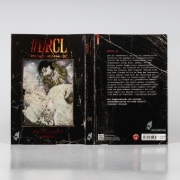 Buchcover und Innenansicht für das Buch: #DRCL midnight children