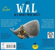 Buchcover und Innenansicht für das Buch: Gecko und das Glück des Gebens / Der Wal, der immer mehr wollte (Audio-CD)