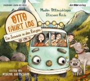 Buchcover und Innenansicht für das Buch: Otto fährt los - Ein Sommer in den Bergen