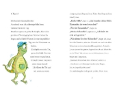 Buchcover und Innenansicht für das Buch: Milo Monster und die Schleimspur