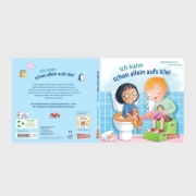 Buchcover und Innenansicht für das Buch: Ich kann schon allein aufs Klo!
