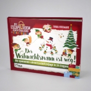 Buchcover und Innenansicht für das Buch: Der Weihnachtsmann ist weg!