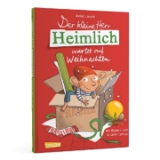 Buchcover und Innenansicht für das Buch: Der kleine Herr Heimlich wartet auf Weihnachten