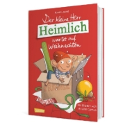 Buchcover und Innenansicht für das Buch: Der kleine Herr Heimlich wartet auf Weihnachten