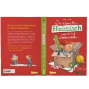 Buchcover und Innenansicht für das Buch: Der kleine Herr Heimlich wartet auf Weihnachten