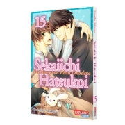 Buchcover und Innenansicht für das Buch: Sekaiichi Hatsukoi