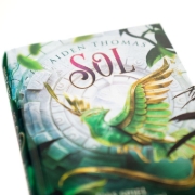 Buchcover und Innenansicht für das Buch: The Sunbearer Trials