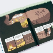 Buchcover und Innenansicht für das Buch: Le Monde de Sophie - Vol. 1
