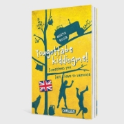 Buchcover und Innenansicht für das Buch: Kannawoniwasein: Yougottabekiddingme! Sometimes you just have to vamoose (Englische Ausgabe mit Vokabelhilfen)