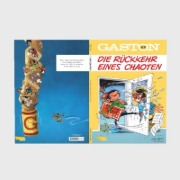Buchcover und Innenansicht für das Buch: Gaston Tome 22 - Le retour de Lagaffe