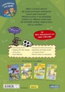 Buchcover und Innenansicht für das Buch: Lesenlernen mit Spaß - Minecraft 1: Zombies - bis der Arzt kommt!