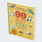 Buchcover und Innenansicht für das Buch: 321 superslimme dingen die je moet weten over dieren