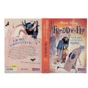 Buchcover und Innenansicht für das Buch: Freddy und Flo 2: Das Geheimnis der muffigen Mumie