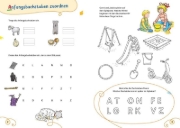 Buchcover und Innenansicht für das Buch: Beschäftigungsbuch