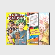 Buchcover und Innenansicht für das Buch: Boku no Hero Academia