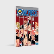 Buchcover und Innenansicht für das Buch: One Piece Red Grand Characters