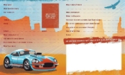 Buchcover und Innenansicht für das Buch: Meine Freunde (Rennautos)