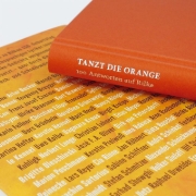 Buchcover und Innenansicht für das Buch: Tanzt die Orange