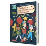 Buchcover und Innenansicht für das Buch: Das Jahr, in dem Weihnachten (fast) ausfiel