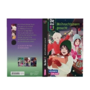 Buchcover und Innenansicht für das Buch: Die drei !!!: Weihnachtsmann gesucht