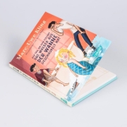 Buchcover und Innenansicht für das Buch: Der Tag, an dem Tiffany das Wasser aus der Wanne geschaukelt hat