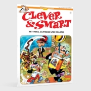 Buchcover und Innenansicht für das Buch: Mortadelo y Filemon: Chapeau el "Esmirriau"