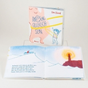 Buchcover und Innenansicht für das Buch: Where hapiness beginns