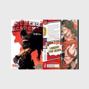 Buchcover und Innenansicht für das Buch: Boku no Hero Academia