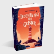 Buchcover und Innenansicht für das Buch: Bad Luck Lighthouse