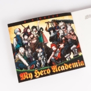 Buchcover und Innenansicht für das Buch: Boku no Hero Academia Yuuei Hakusho