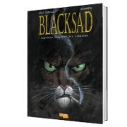 Buchcover und Innenansicht für das Buch: Blacksad 01. Irgendwo zwischen den Schatten