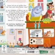 Buchcover und Innenansicht für das Buch: Zebra, Nilpferd und Gazelle laufen schnell zur ... Haltestelle!