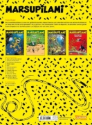 Buchcover und Innenansicht für das Buch: Marsupilami 25 - Sur la piste du Marsupilami