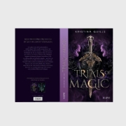 Buchcover und Innenansicht für das Buch: Trials of Magic (Die Krone von Isandia 1)