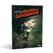 Buchcover und Innenansicht für das Buch: Der Hafen der Geheimnisse 2: Die Stille des Meeres
