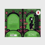 Buchcover und Innenansicht für das Buch: Enola Holmes: Der Fall der verhängnisvollen Blumen