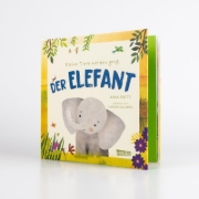 Buchcover und Innenansicht für das Buch: Really Wild Families - Little Elephant