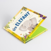 Buchcover und Innenansicht für das Buch: Really Wild Families - Little Elephant