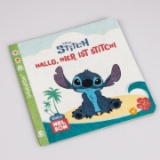 Buchcover und Innenansicht für das Buch: Disney: Baby Nelson (unkaputtbar) 7: Disney - Hallo, hier ist Stitch!