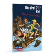 Buchcover und Innenansicht für das Buch: Die drei ??? Kids 11: Fluch des Goldes