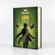 Buchcover und Innenansicht für das Buch: Marvel Heroes 1: LOKI - Der Weg des Helden