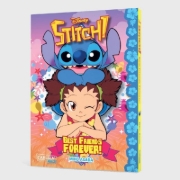 Buchcover und Innenansicht für das Buch: STITCH! MENSORE IZAYOI TOU / STITCH! ZUTTO SAIKOU NO TOMODACHI NIKKI
