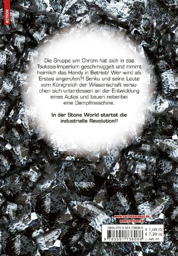 Buchcover und Innenansicht für das Buch: Dr. Stone