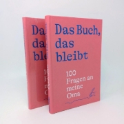 Buchcover und Innenansicht für das Buch: Das Buch, das bleibt