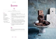 Buchcover und Innenansicht für das Buch: Das Airfryer-Backbuch