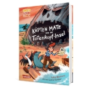 Buchcover und Innenansicht für das Buch: Käpten Matz und die Totenkopf-Insel