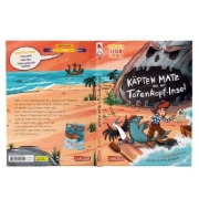 Buchcover und Innenansicht für das Buch: Käpten Matz und die Totenkopf-Insel