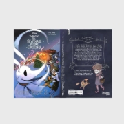 Buchcover und Innenansicht für das Buch: Tim Burton's The Nightmare Before Christmas