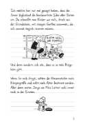 Buchcover und Innenansicht für das Buch: Diary of a Wimpy Kid