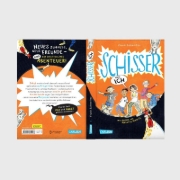 Buchcover und Innenansicht für das Buch: Schisser und ich 1